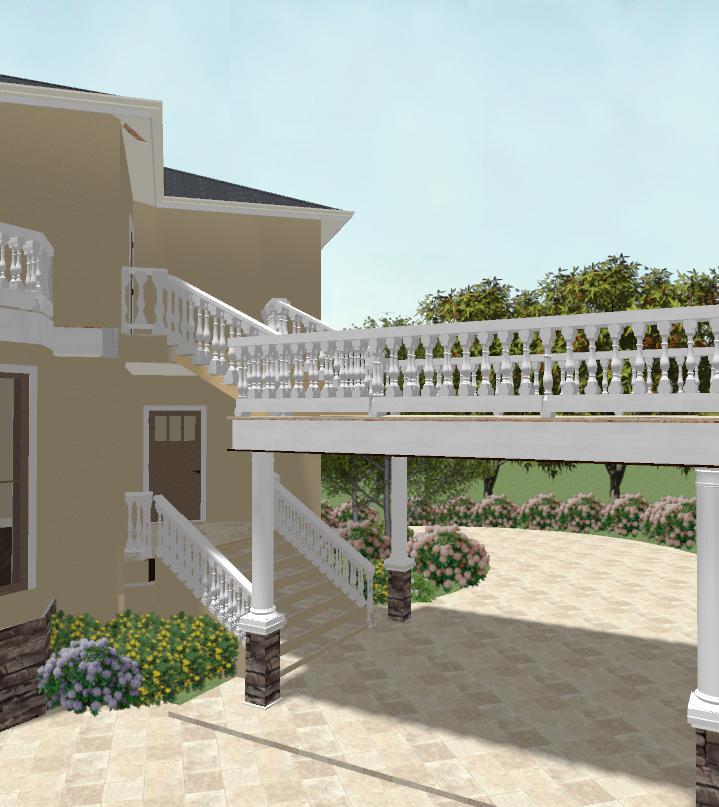 Saya Estate - Porch View